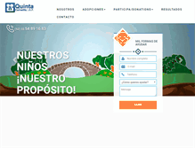 Tablet Screenshot of laquinta.org.mx