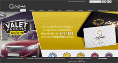 Desktop Screenshot of laquinta.com.co